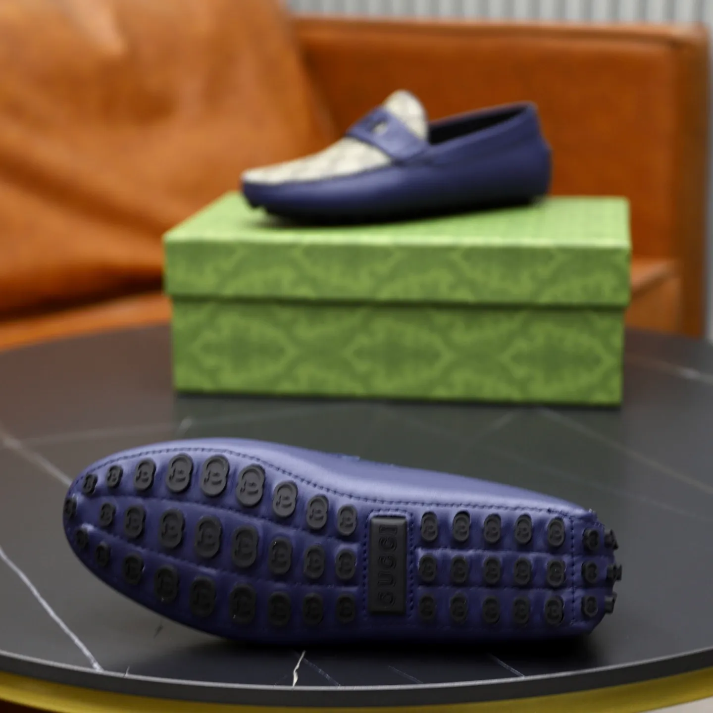Ex-factory price: 480💰【GUCCI】Gucci ⚠️High-end men’s driving and pedal series ⚠️38-44 (customized for 45) ⚠️All original cowhide leather! Thick and soft! Made entirely of calfskin lining! Rubber sheet anti-slip beanie sole! Three-dimensional package technology! Fashionable and classic! Handicrafts! Original high quality! Feel free to compare!